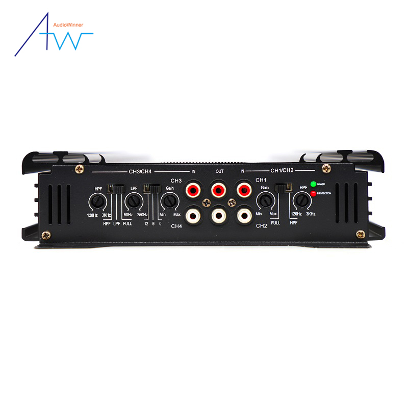 4 channel audio Car Amplifier for car